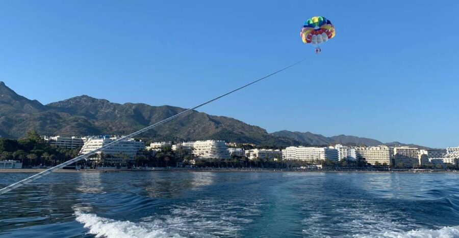 Marbella From the Heights: Parasailing