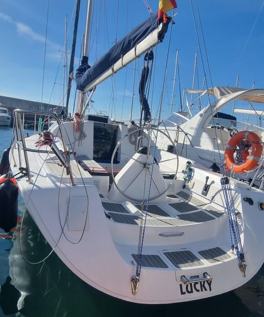Marbella: Sailboat Trip With Dolphins, Drink and Snack Trip, 3 Hours