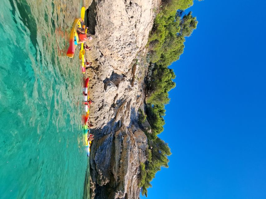 Marseille: Calanques of the Côte Bleue Half-Day Kayak Tour