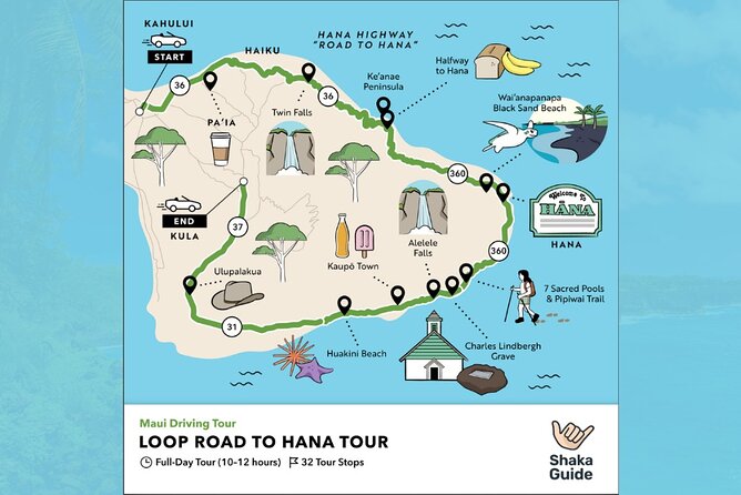 Maui Loop Road To Hana Audio Driving Tour - Tour Inclusions