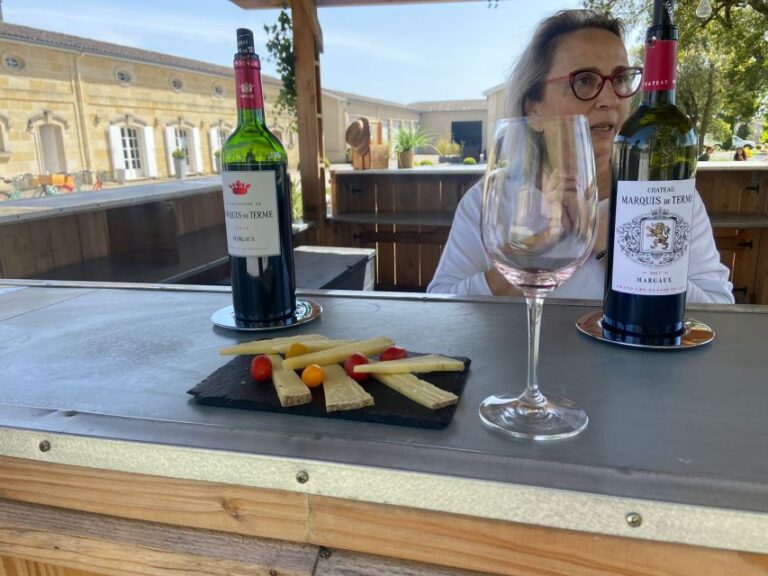 Medoc Afternoon Wine Tour, 2 Wineries, Tastings & Delicacies