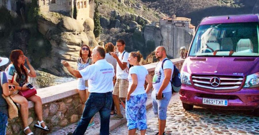 Meteora: Panoramic Morning Small Group Tour With Local Guide - Exploring the Impressive Rocks