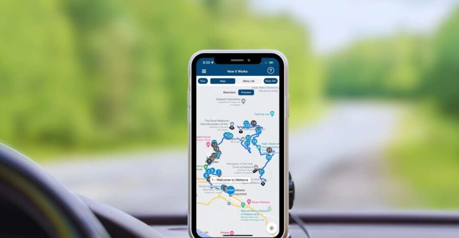 Meteora: Self-Guided App-Based Driving Tour - Tour Overview and Details