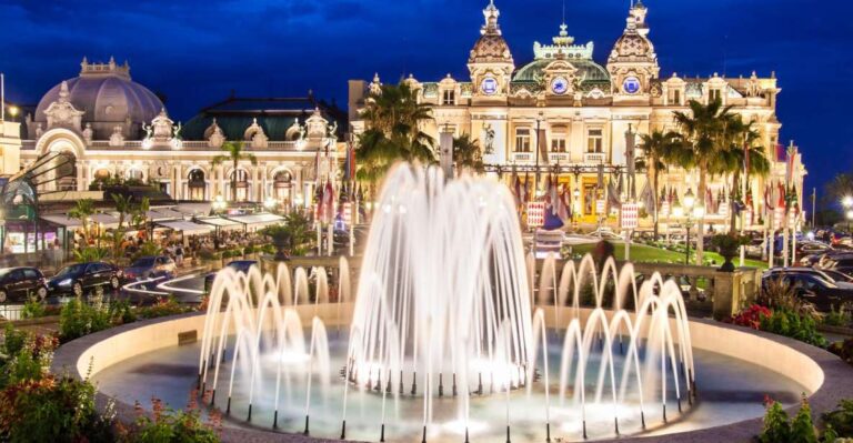 Monaco and Monte Carlo by Night 5-Hour Tour
