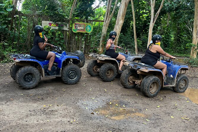 Montego Bay ATV Ride & Bamboo Rafting With Limestone Foot Massage