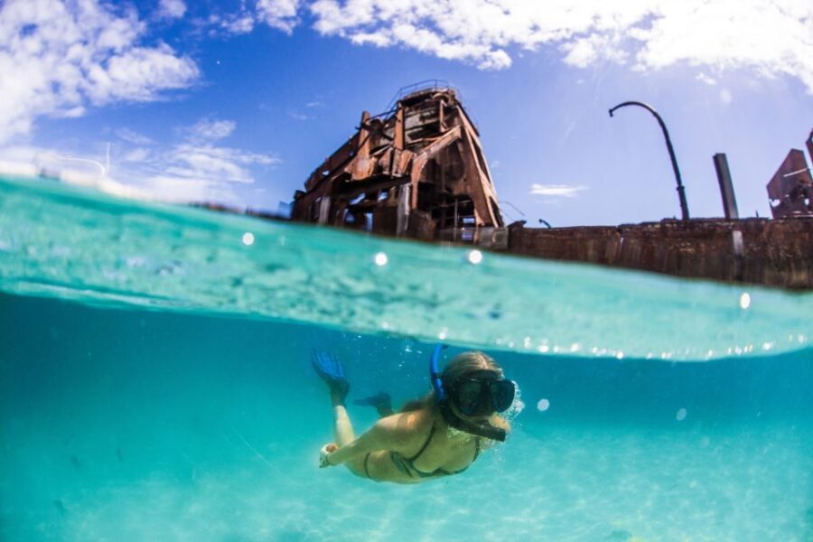 Moreton Island: Tangalooma Snorkel Tour & Helicopter Tour - Tour Overview