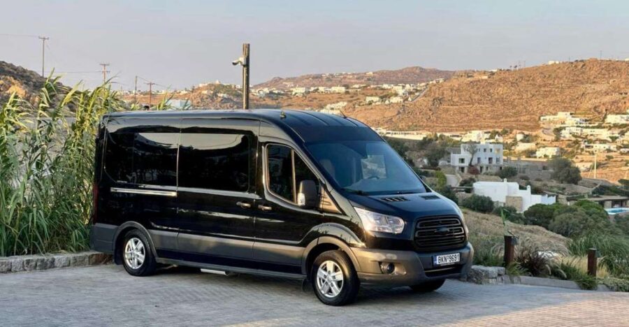 Mykonos: Airport Private Transfer in Luxury VAN - Product Overview