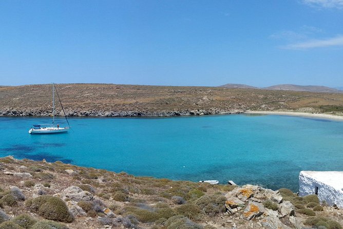 Mykonos:Sail Swim Feast at Rhenia & Tour Delos by Licensed Guide - Yacht Cruise Itinerary