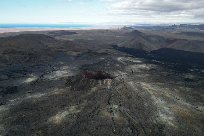 New Volcanic Eruption Area Helicopter Tour in Iceland