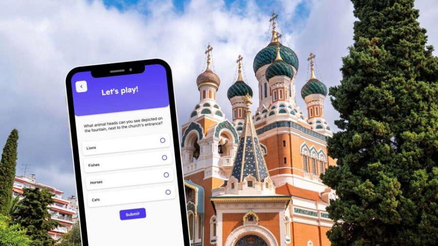 Nice: City Exploration Game and Tour on Your Phone - Cathedral of Saint Nicholas