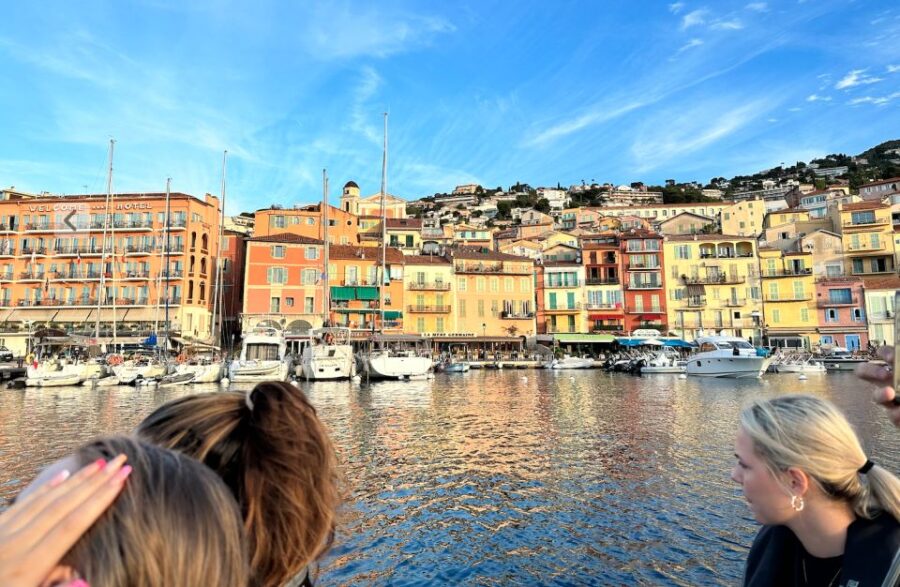 Nice: Mala Caves, Villefranche & Snorkeling Boat Tour