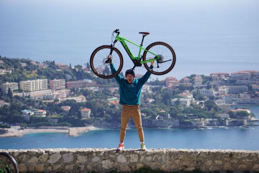 Nice: Villefranche Guided Electric Bike Tour - Tour Description
