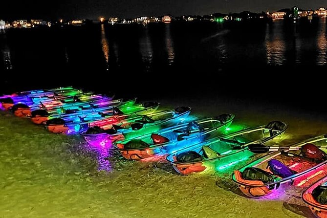 Night Glow Kayak Paddle Session in Pensacola Beach