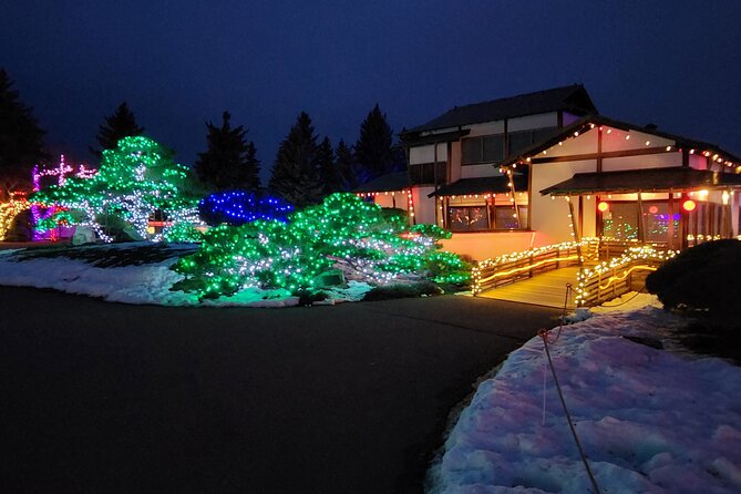 Nikka Yuko Japanese Garden Winter Light Festival - Exploring the Garden Grounds