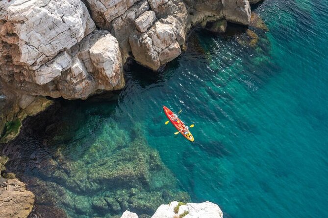 Old Town Walls to Betina Cave Beach Kayak Tour