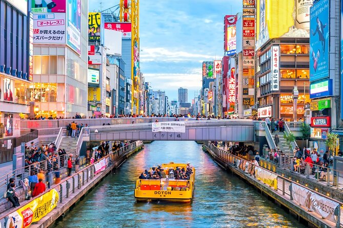 Osaka Flavor Walk to Dotombori District & Beyond