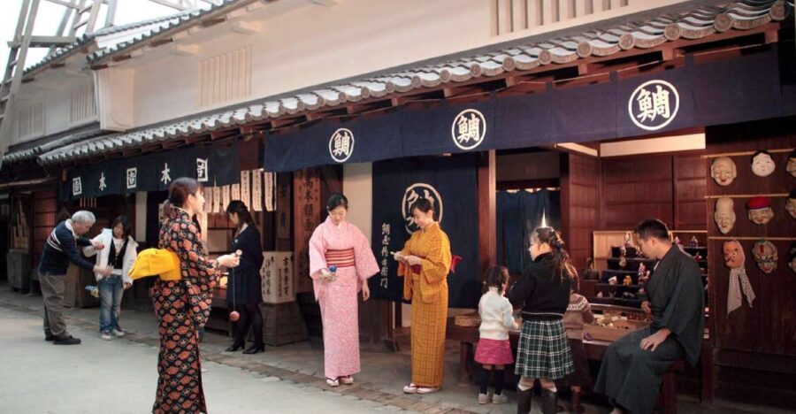 Osaka Museum of Housing and Living - Architectural Styles of Edo Era