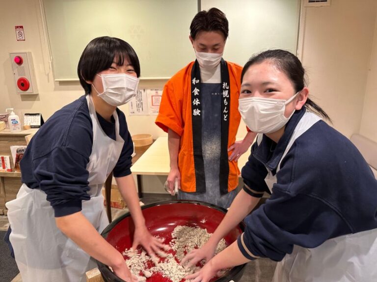 Our #1 Favorite! Soba Noodle Making and Tempura Experience