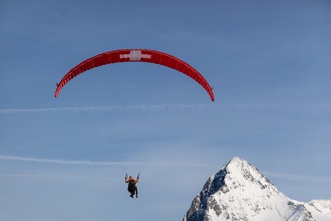 Paragliding Over the Lauterbrunnen Valley