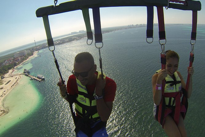 Parasail With Transportation Over Cancun Bay - Duration and Maximum Height
