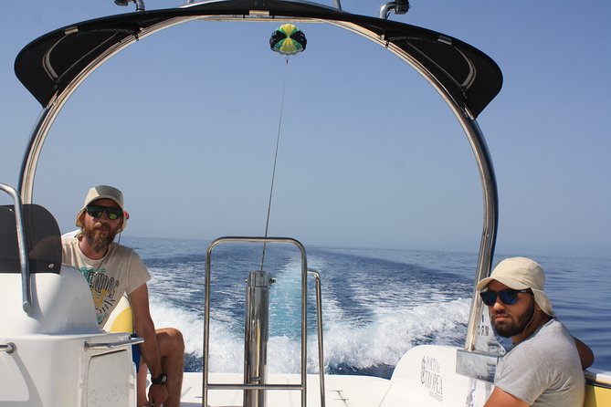 Parasailing Single Flight to Tropea in Small Group