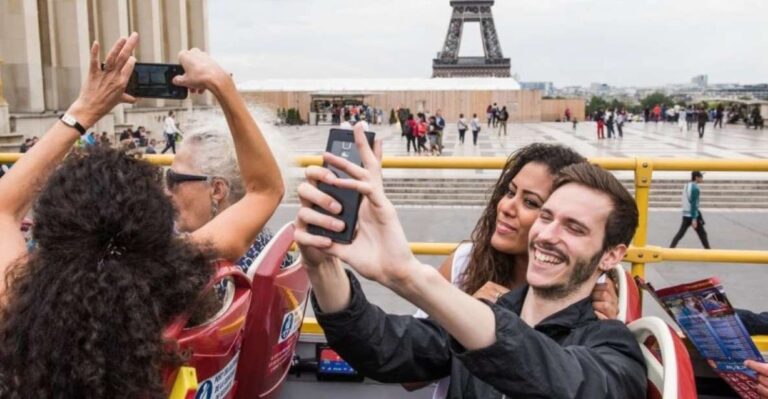 Paris: Eiffel Tower, Hop-On Hop-Off Bus, Seine River Cruise