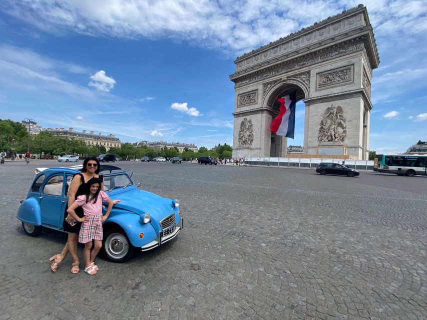 Paris: Guided City Highlights Tour in a Vintage French Car - Tour Details
