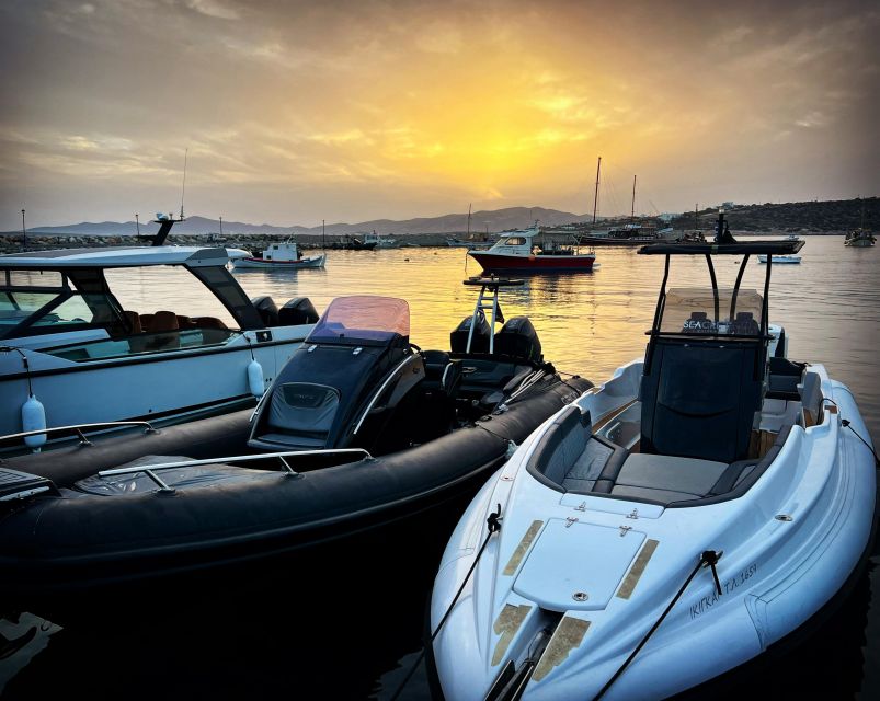 Paros: Premium Boat Private Cruise With Sunset Viewing - Experience Overview