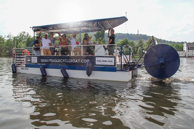 Prague Cycle Boat - The Swimming Beer Bike - Overview of the Experience
