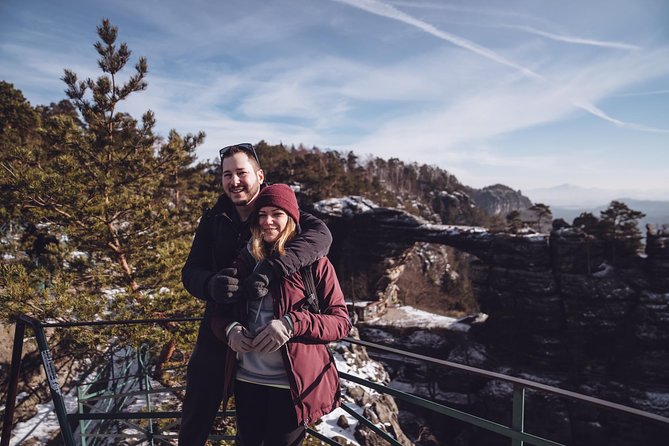 Pravcicka Gate & Bastei Bridge Winter National Park Tour From Prague - Tour Overview