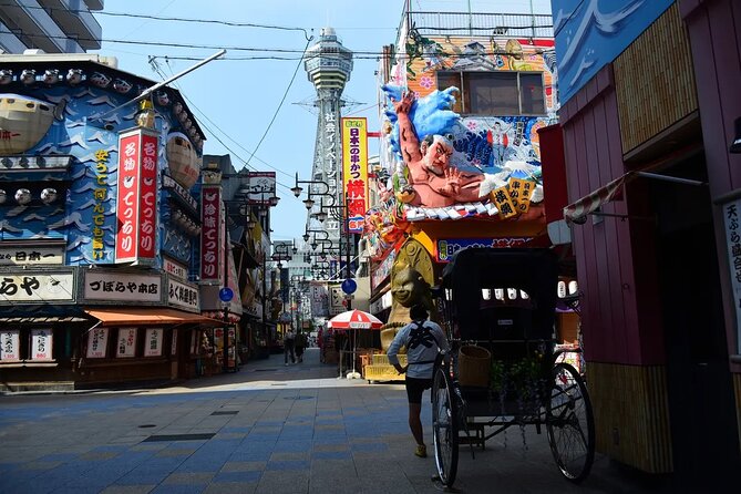 Private Half-Day Tour in Osaka by Taxi and Rickshaw - Tour Overview