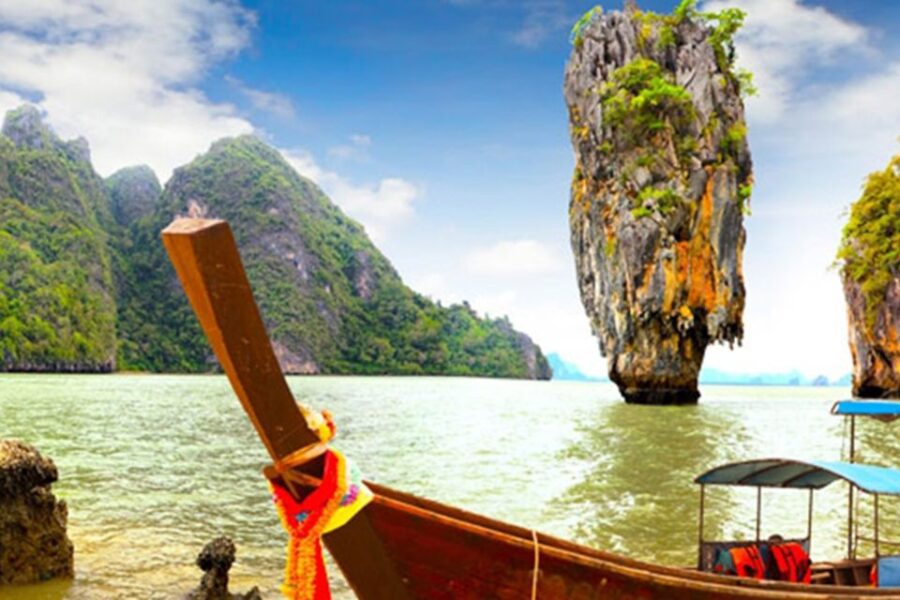 Private Phang Nga Bay by Long Tail Boat With Canoe