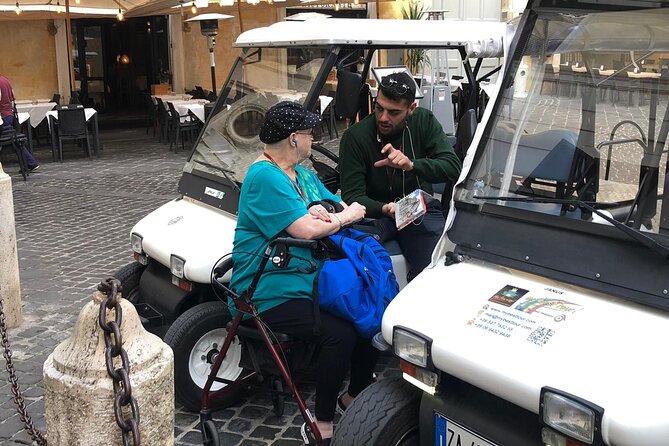 Private Rome Golf Cart Tour With Guided Tour Inside Colosseum - Included Features