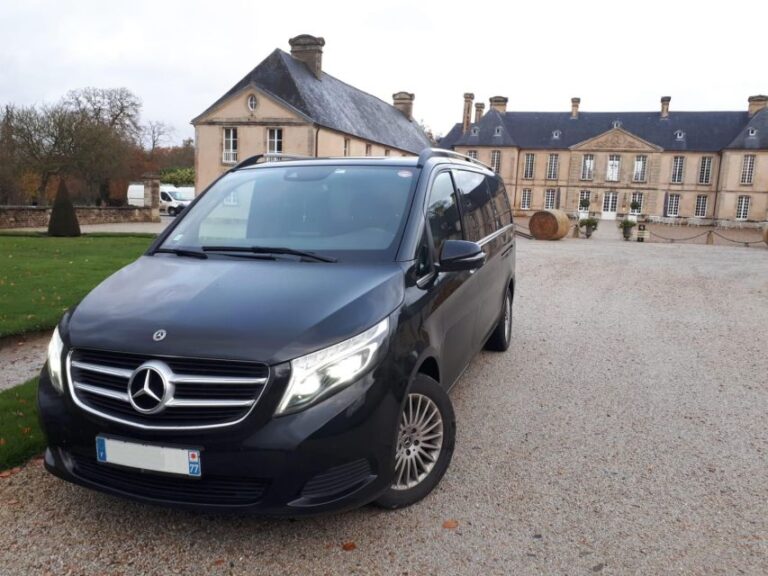 Private Transfer From CDG or ORY Airport to Paris City