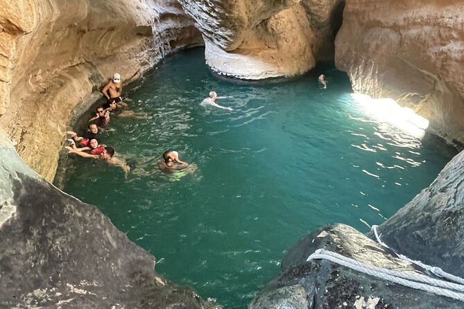 Private Wadi Shab - Bimmah Sinkhole - White Sand Beach - Full Day Tour
