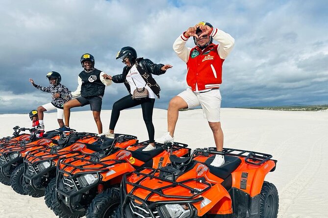 Quad Bike in the Atlantis Sand Dunes Cape Town - Suitable for All Levels