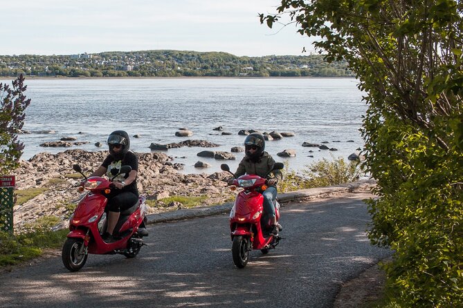 Quebec City - Single Scooter Rental on Île D'orléans