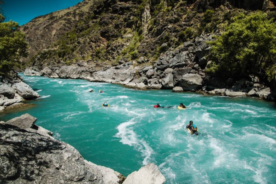 Queenstown: White Water Surfing Along the Kawarau River