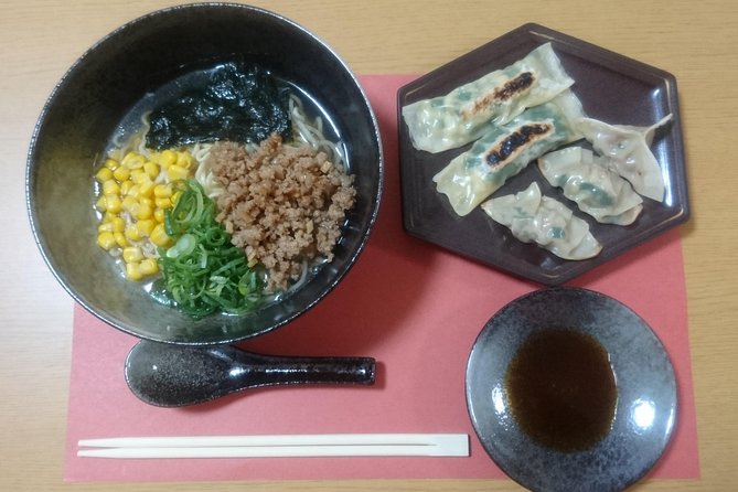 RAMEN and 2 Types GYOZA (Dumplings) Cooking Class