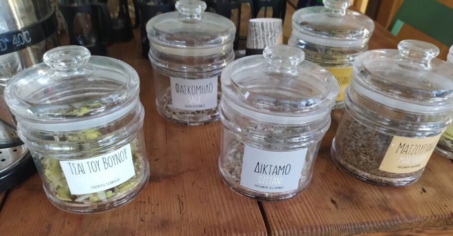 Rethymno: Cretan Herbs and Wine Tasting With Lunch