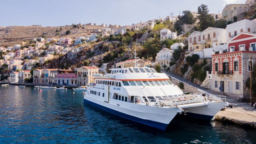 Rhodes Town: Symi Island Cruise at Noon With Free Time
