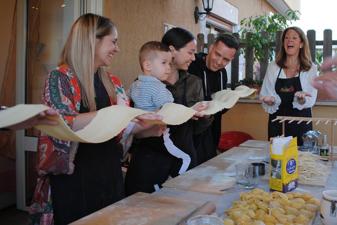 Rooftop Pasta Making in Rome