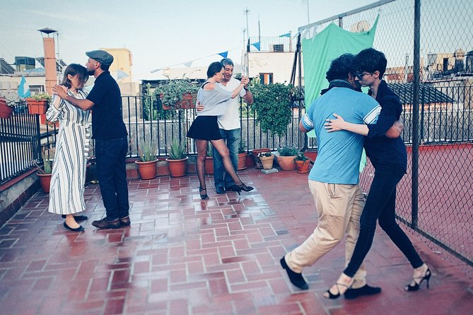 Rooftop Tango Lesson & Drinks in Barcelona