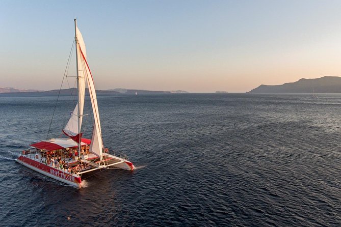 Sailing Catamaran Cruise in Santorini With Bbq, Drinks and Transfer - Delectable Barbecue Lunch