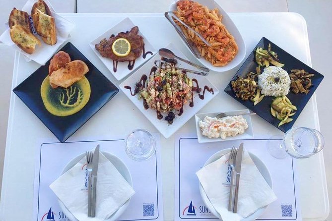 Santorini Luxury Catamaran Sunset Cruise With Bbq, Drink and Transfer - Overview of the Cruise