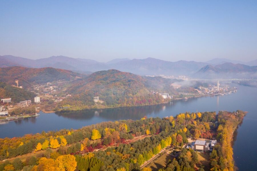 Seoul: Nami Island, Petite France, Italian Village, Rail Bike Option
