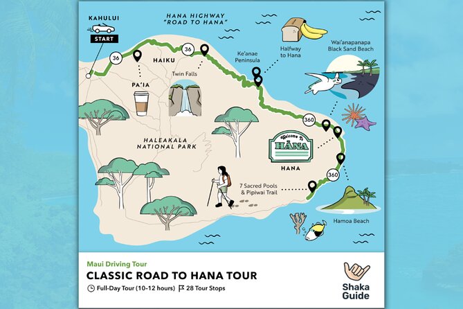 Shaka Guide Maui Classic Road to Hana Audio Driving Tour - Overview of the Driving Tour