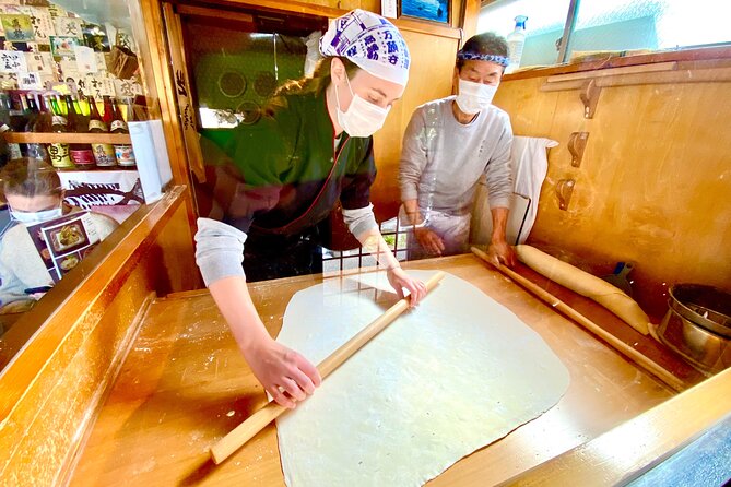 Small-Group Walking Tour With Udon Cooking Class in Hino