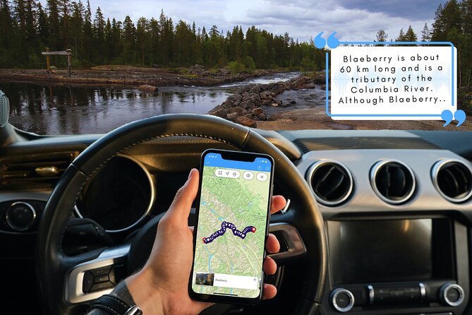 Smartphone Audio Driving Tour Between Lake Louise and Revelstoke - Getting Started With the Tour