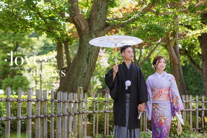 Special Price Couple (2 People) Kimono Commemorative Photo Shoot in Asakusa, TokyoHANAYAKA Kimono & Yukata Rental Offer